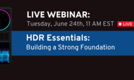 Unlocking the HDR Future: TAG Video Systems Webinar to Demystify the Foundations of High Dynamic Range