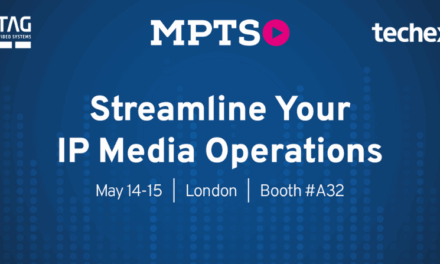 TAG Video Systems Teams with Techex at MPTS 2025 to Showcase End-to-End Monitoring and Quality Assurance