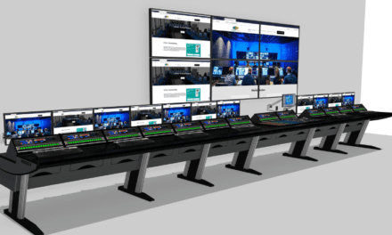 Custom Consoles Completes Module-R Desks for New Production Suites at NEP Worldwide Netherlands