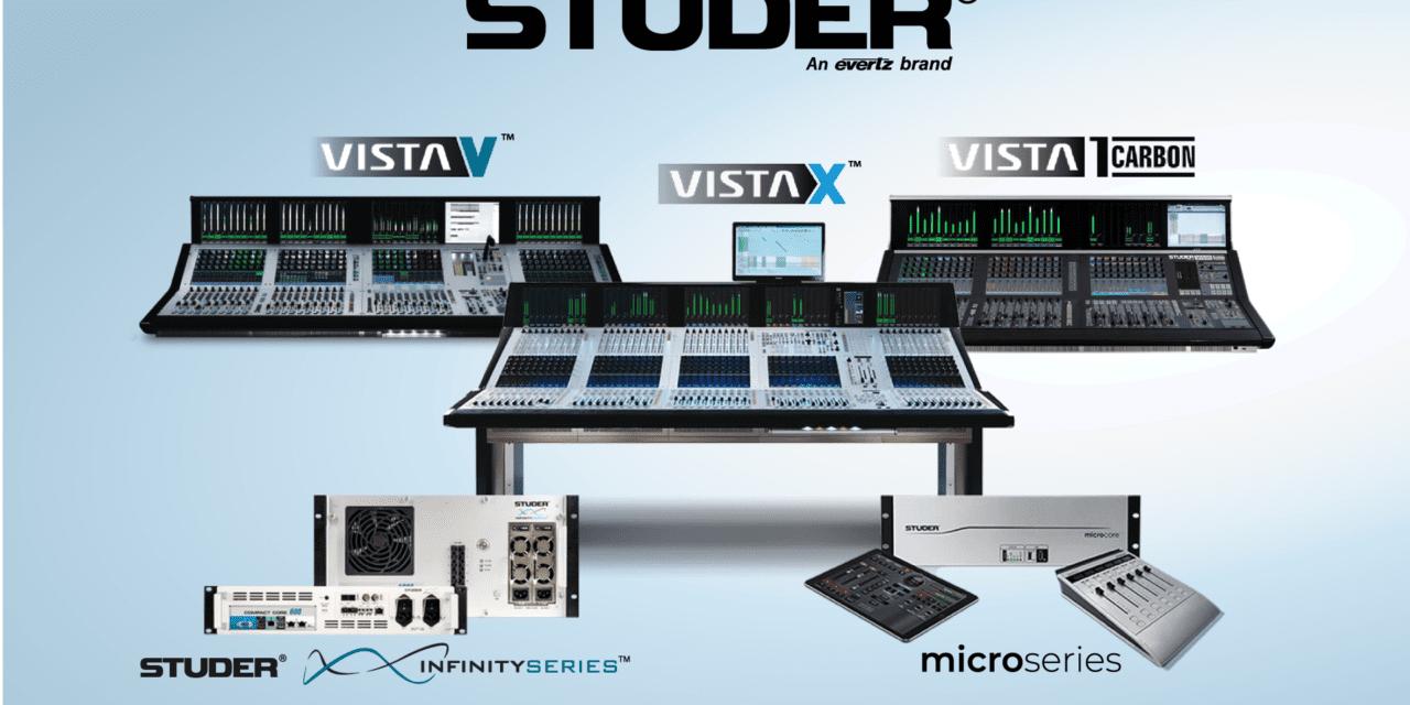 Evertz and Studer Take Audio Into The IP Domain With Exciting New Products
