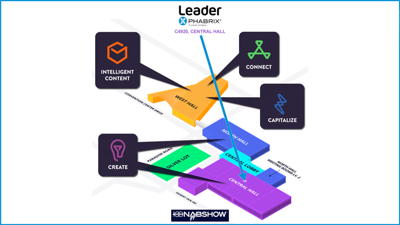 LEADER AND PHABRIX TO SHOW LATEST ADVANCES IN BROADCAST MEDIA TEST AND MEASUREMENT AT NAB 2023