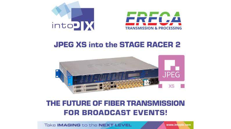 Introducing STAGE RACER 2 with intoPIX JPEG XS: The Future of Fiber Transmission for Broadcast Events!