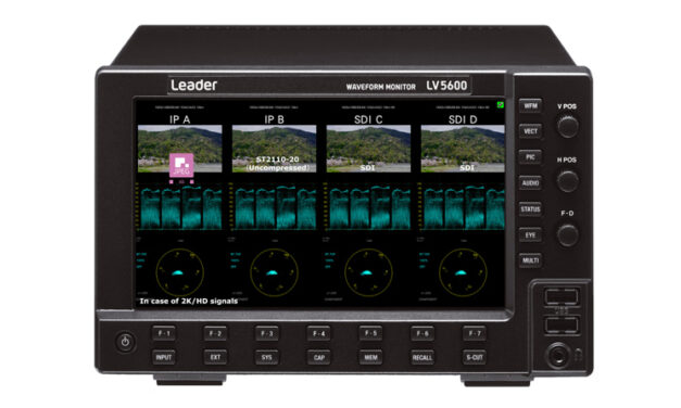 Leader to Show Latest Test & Measurement Innovations at Broadcast Asia 2023
