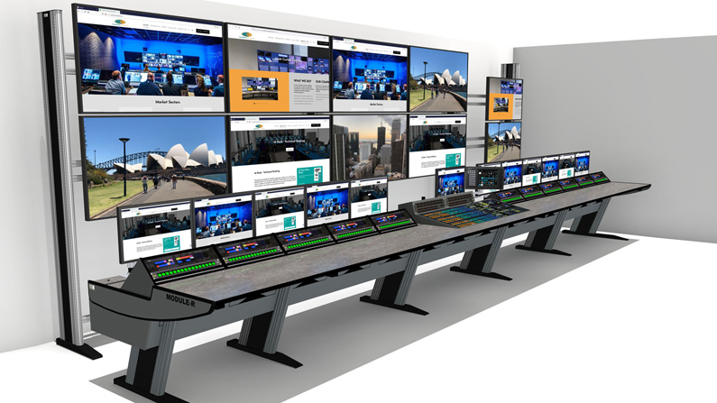 Custom Consoles Completes Module-R and MediaWall Project for UK-based Free-to-Air TV Broadcaster
