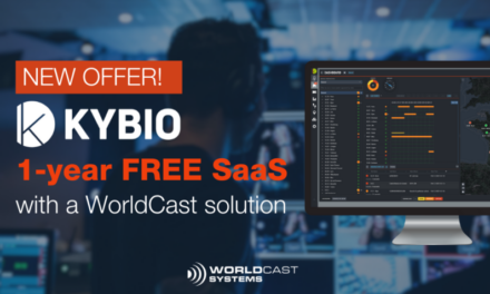 One year of free cloud monitoring with Kybio  for all WorldCast Systems purchases