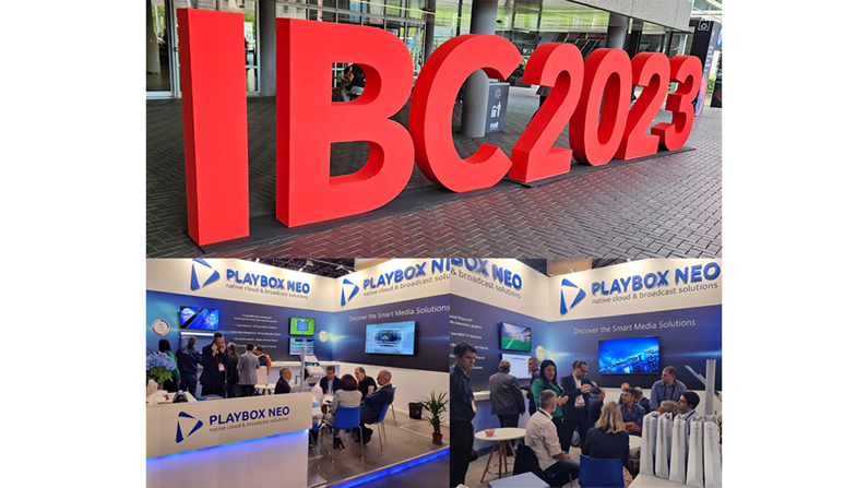IBC 2023 Attendees Embrace PlayBox Neo Smart Media Multi-platform Channel Management