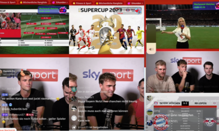 Vizrt teams up with Sky Sports Germany to deliver its first multi-screened vertical football match streamed on Tik Tok