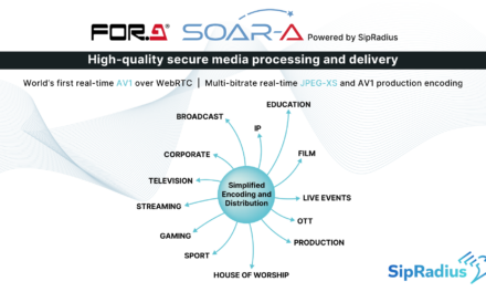 SipRadius partners with FOR-A for secure, low latency distribution and delivery at NAB New York