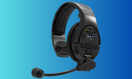 PLIANT® TECHNOLOGIES NOW SHIPPING  MICROCOM 900XR ALL-IN-ONE WIRELESS HEADSET