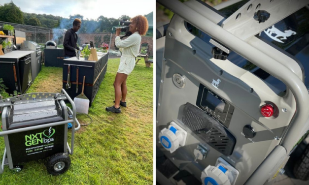 Plimsoll Productions saves half a tonne of CO2 with a 12% reduction on costs on Ainsley’s National Trust Cook Off with NXTGENbps