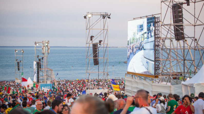 Pixel Light Deploys the Biggest L-Acoustics Sound System Ever at the Massive World Youth Day in Lisbon