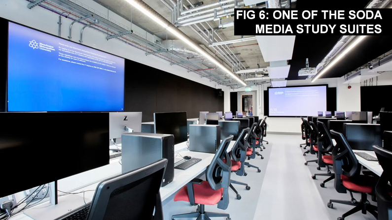 Figure 6 One of the MMU SODA media study suites
