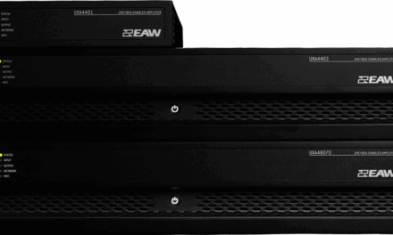 EAW® ADDS UXA4807D TO FIXED INSTALLATION AMPLIFIER LINE