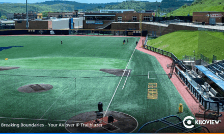 Kiloview Wireless Bonding Encoder P3 Overcomes Stadium Signal Challenges at WVU Sports