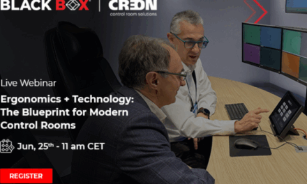 Black Box and CREON to Present Live Webinar: ‘Ergonomics + Technology: The Blueprint for Modern Control Rooms’