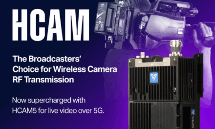 HCAM – the market-leading RF wireless camera transmitter, now with a 5G option